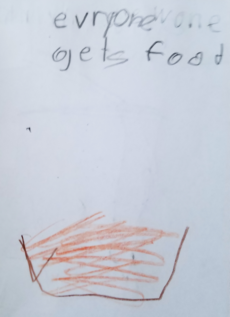 Everyone gets food...